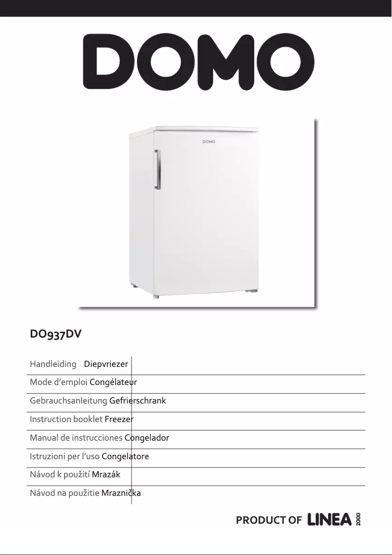 Page 1 de la notice Manuel utilisateur Domo DO937DV