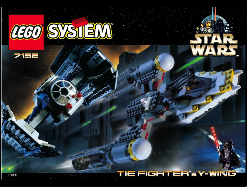 Page n°1 - Manuel utilisateur Lego SYSTEM Y-WING FIGHTER TM