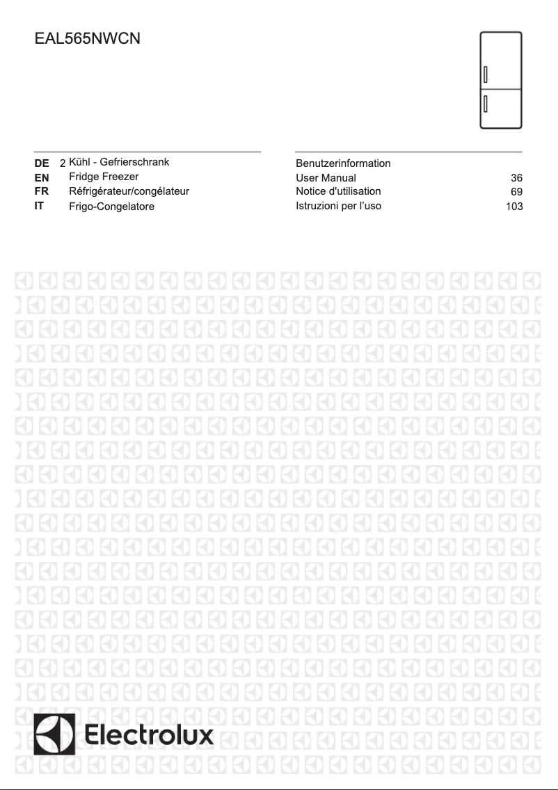 Page 1 de la notice Manuel utilisateur Electrolux MO326GXE