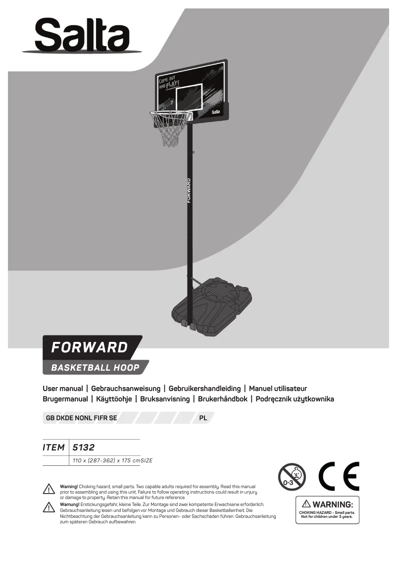 Image de la première page du manuel de l'appareil Forward 5132