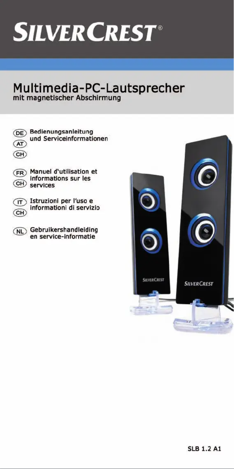 Page 1 de la notice Manuel utilisateur SilverCrest SLB 1.2 A1