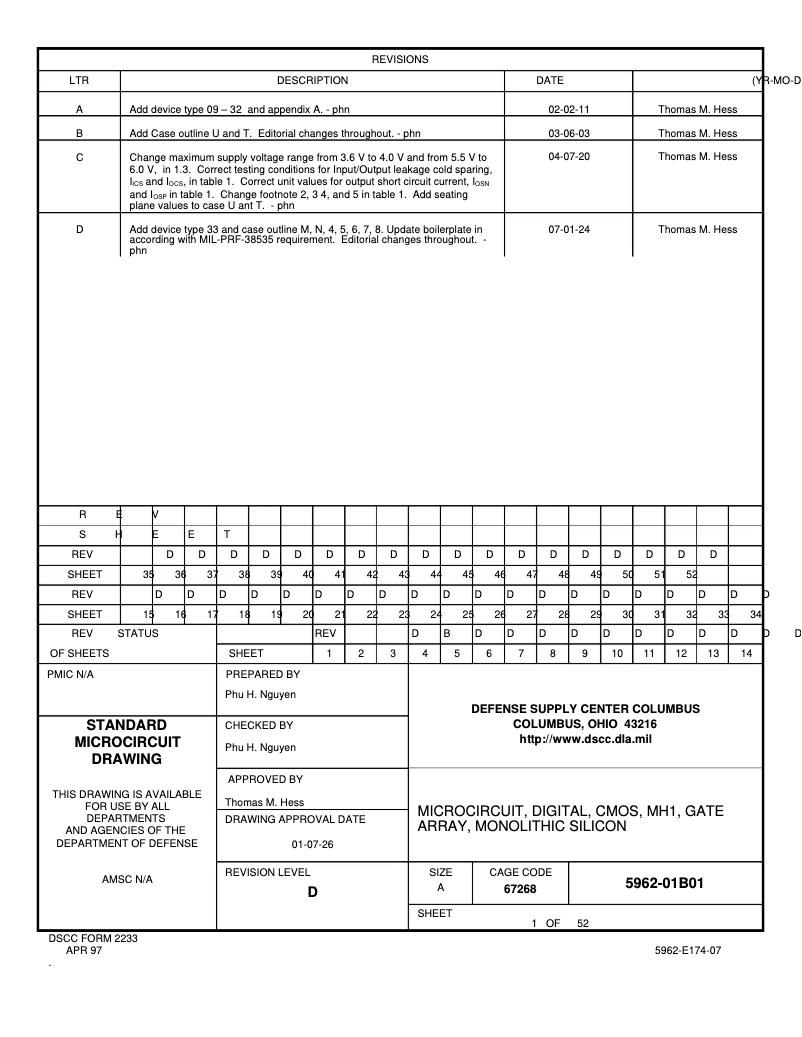 Page 1 de la notice Fiche technique Microchip MH1RT