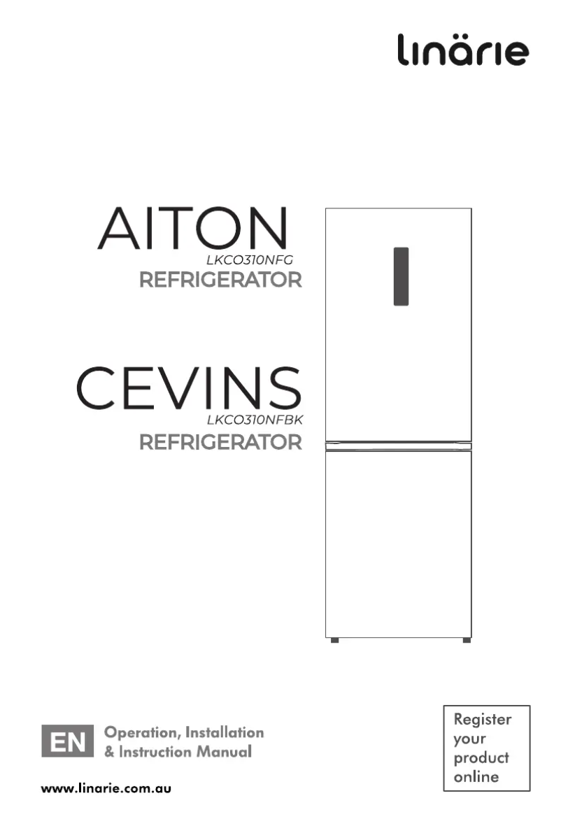 Page 1 de la notice Manuel utilisateur Linarie Cevins LKC0310NFBK