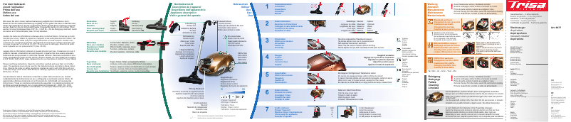 Image de la première page du manuel de l'appareil Professional Clean T7714