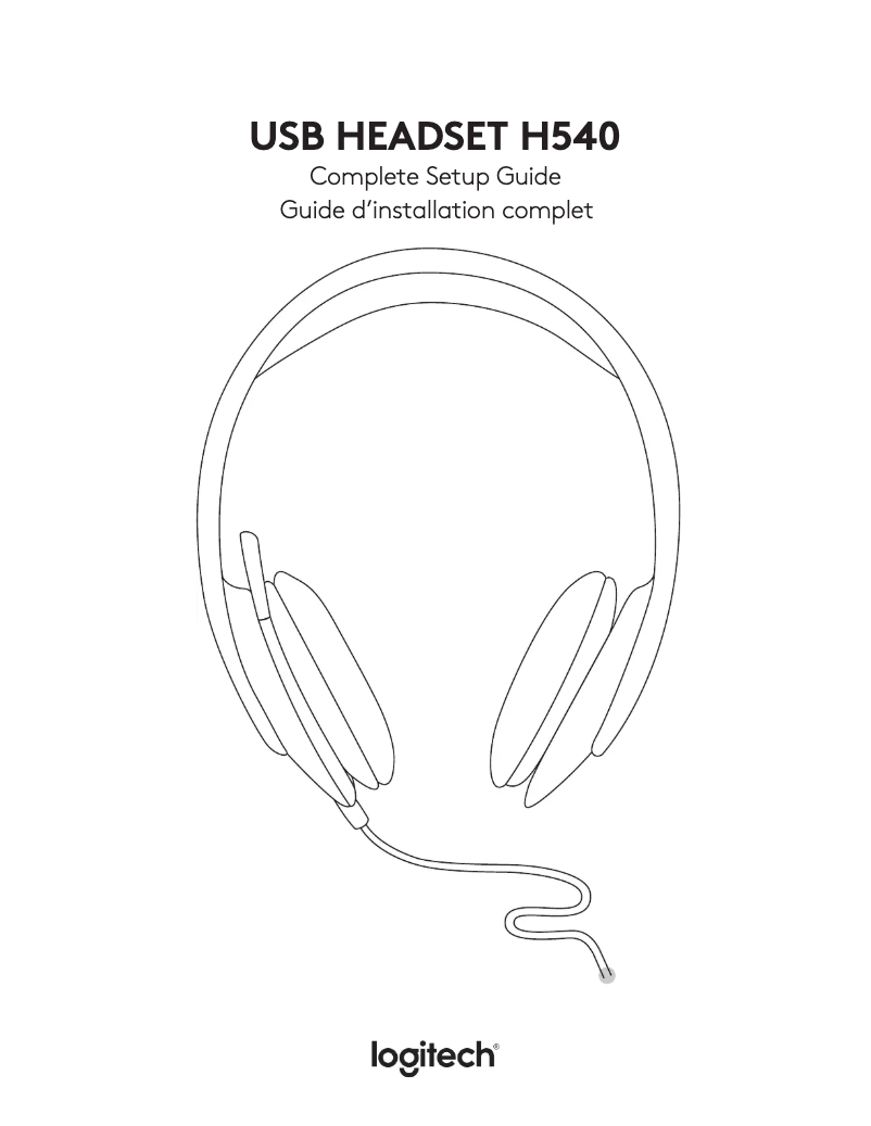 Página 1 del manual Manual de usuario Logitech H540