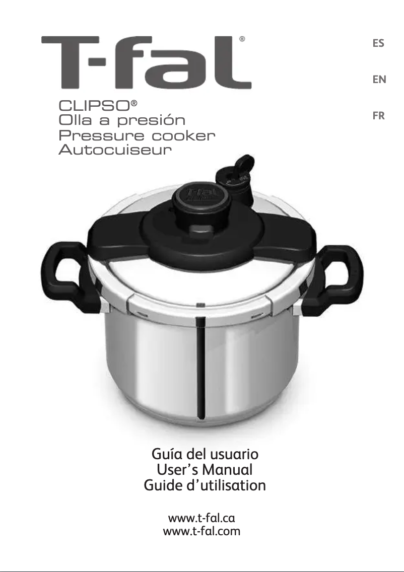 Page 1 de la notice Manuel utilisateur Tefal Clipso P45009