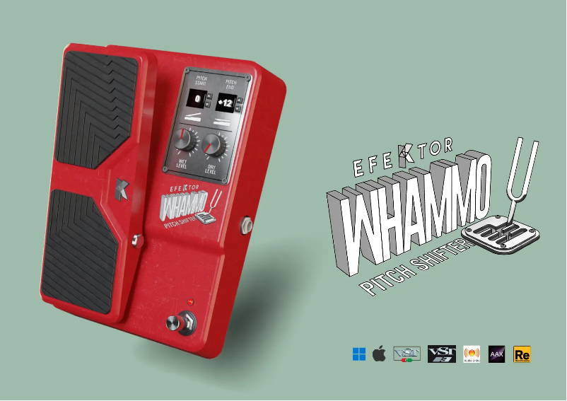 Page n°1 - Manuel utilisateur Kuassa Efektor Whammo