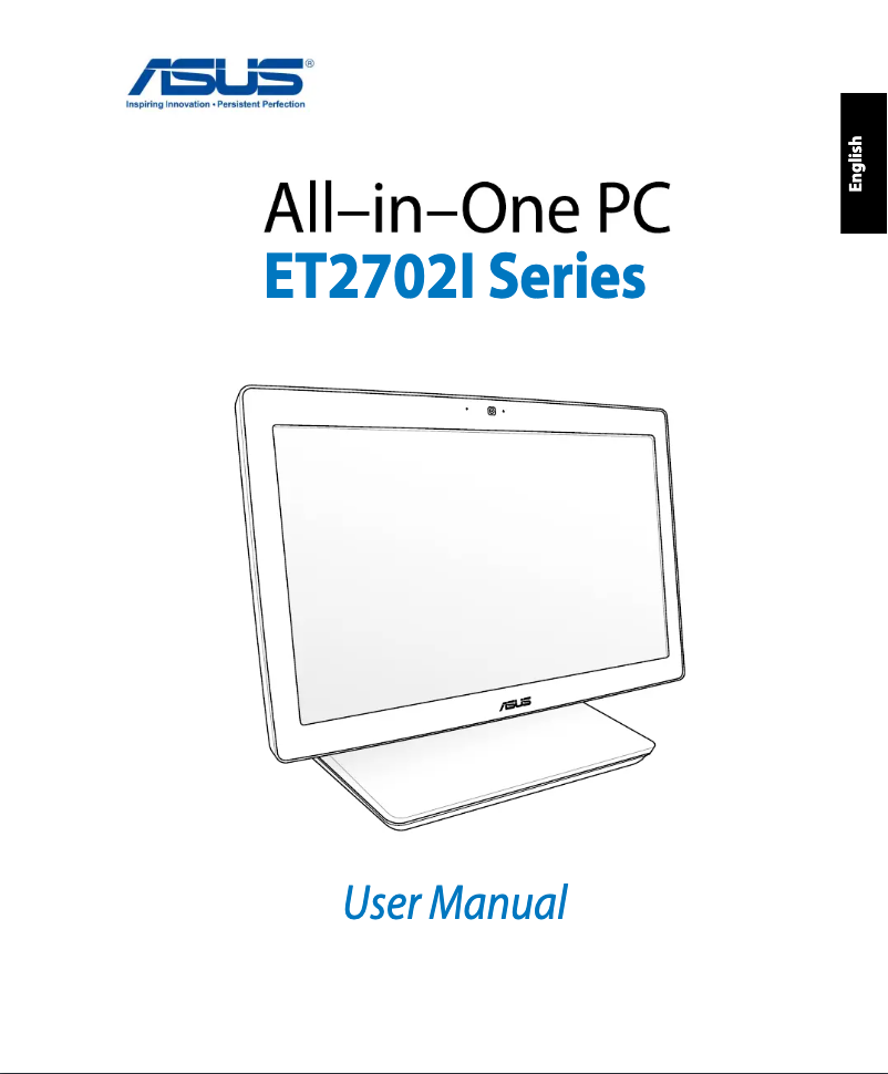 Page n°1 - Manuel utilisateur Asus EeeTop ET2702
