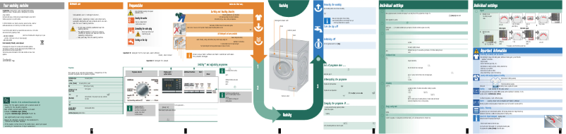 Image de la première page du manuel de l'appareil WM10Q31XEE