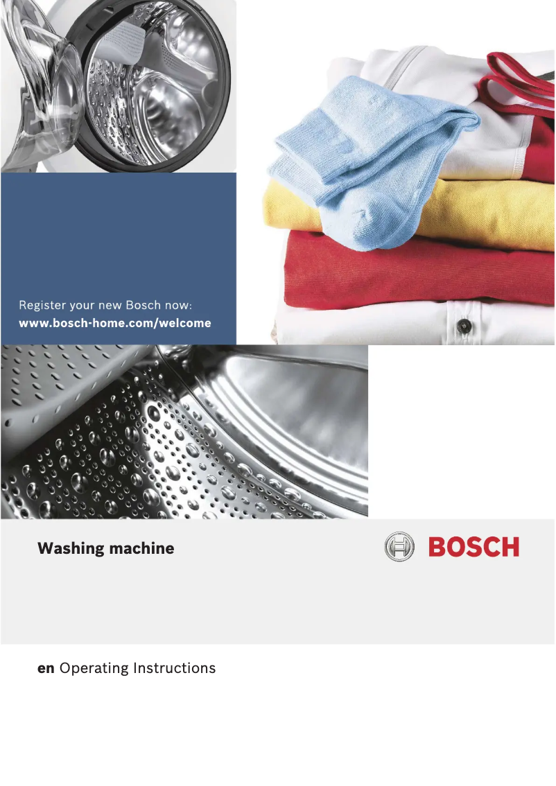 Página 1 del manual Manual de usuario Bosch WIA24200GC