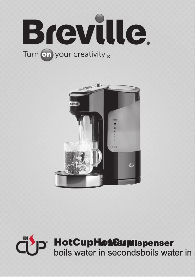 Page 1 de la notice Manuel utilisateur Breville HotCup VKJ784
