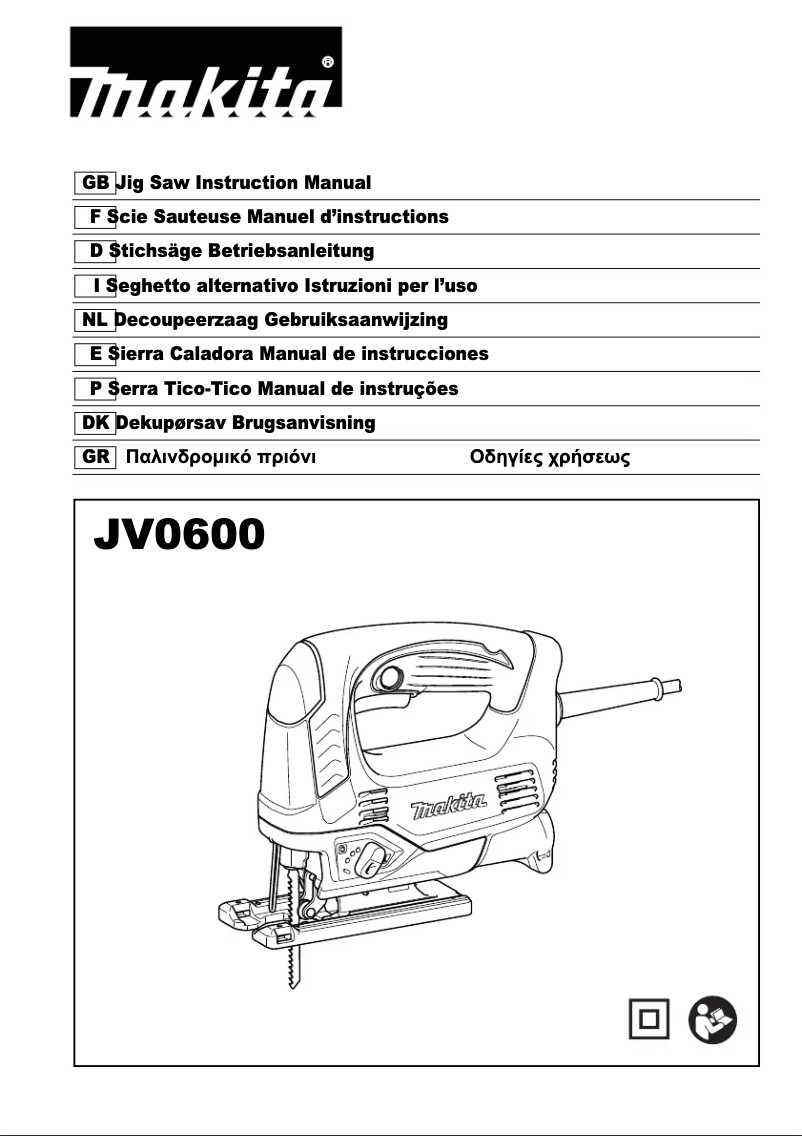Image de la première page du manuel de l'appareil JV0600J