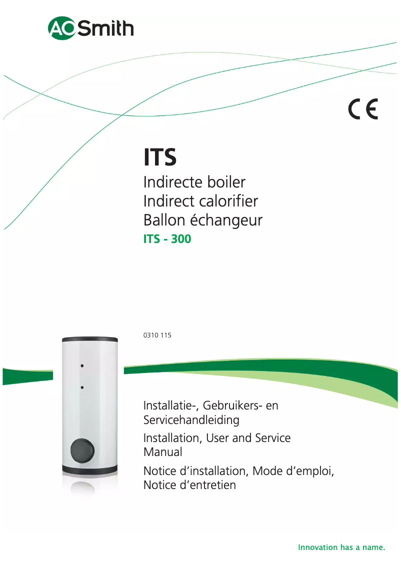 Página 1 del manual Manual de usuario A.O. Smith ITS 300