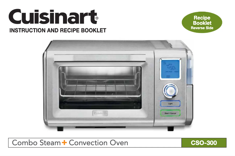 Page 1 de la notice Manuel utilisateur Cuisinart CSO-300