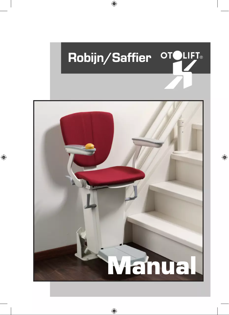 Page n°1 - Manuel utilisateur Otolift Saffier