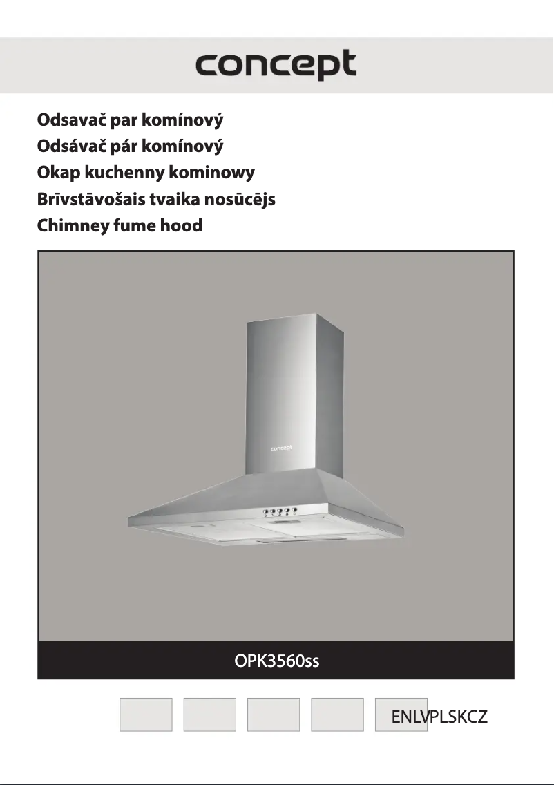 Page 1 de la notice Manuel utilisateur Concept OPK3560SS