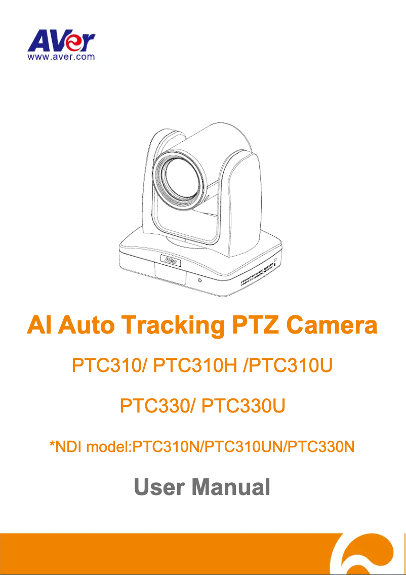 Image de la première page du manuel de l'appareil PTC310H