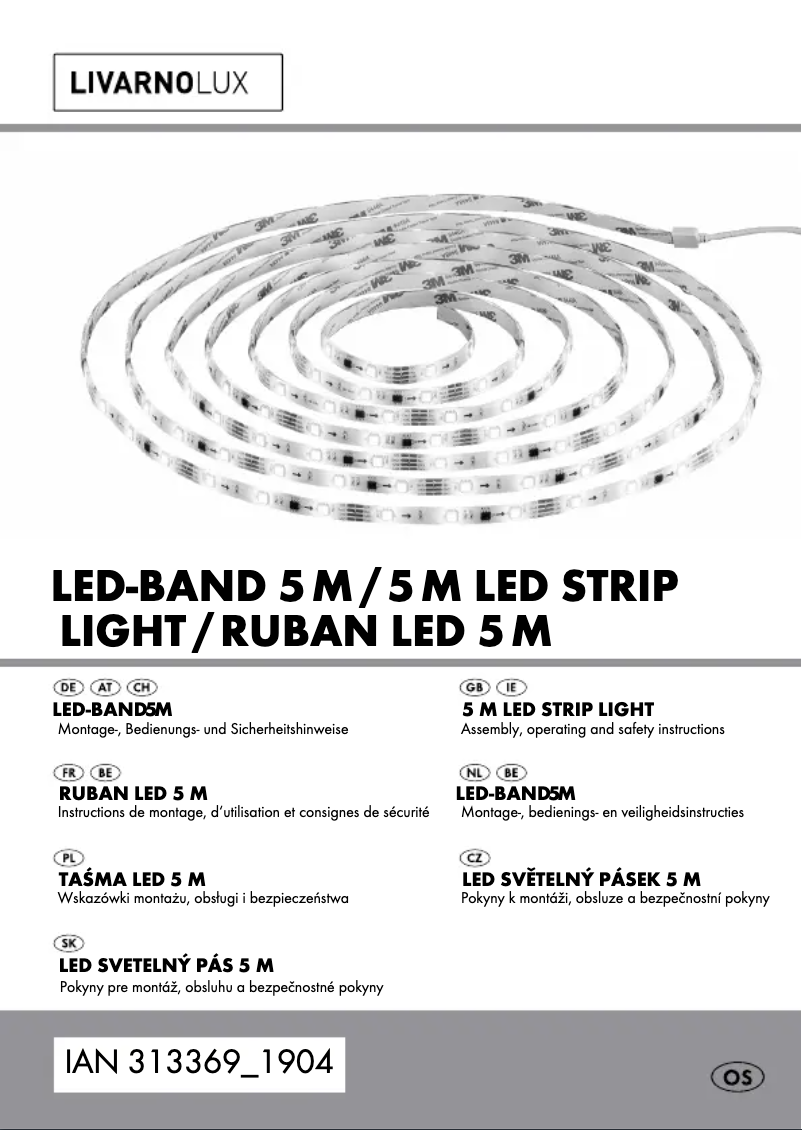 Page n°1 - Manuel utilisateur Livarno Lux HG02368
