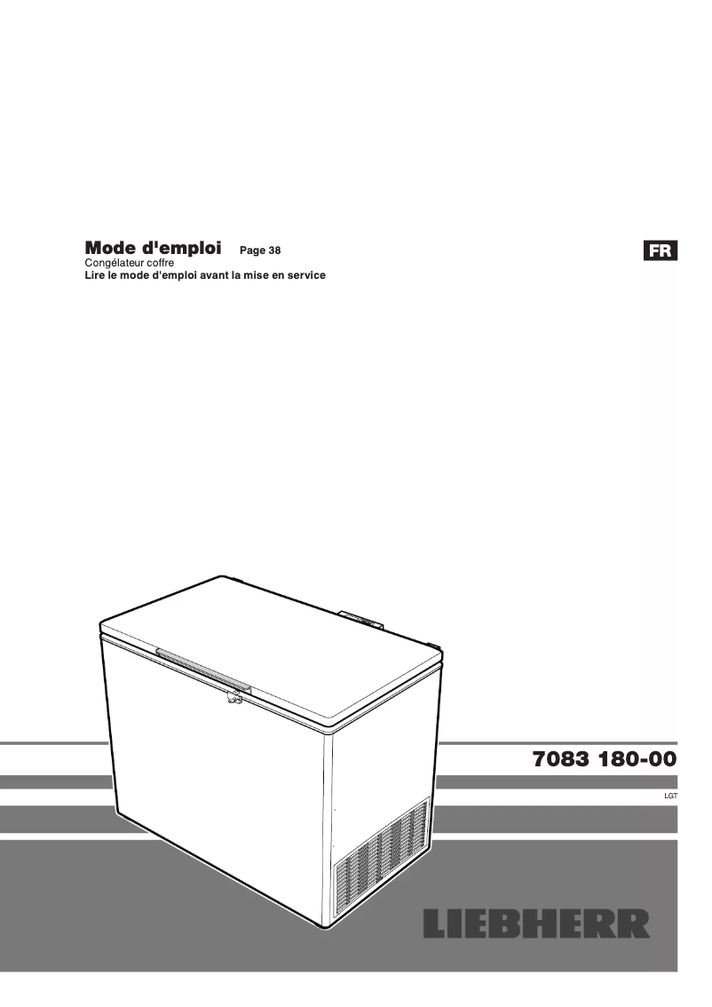 Image de la première page du manuel de l'appareil LGT 2325 MediLine