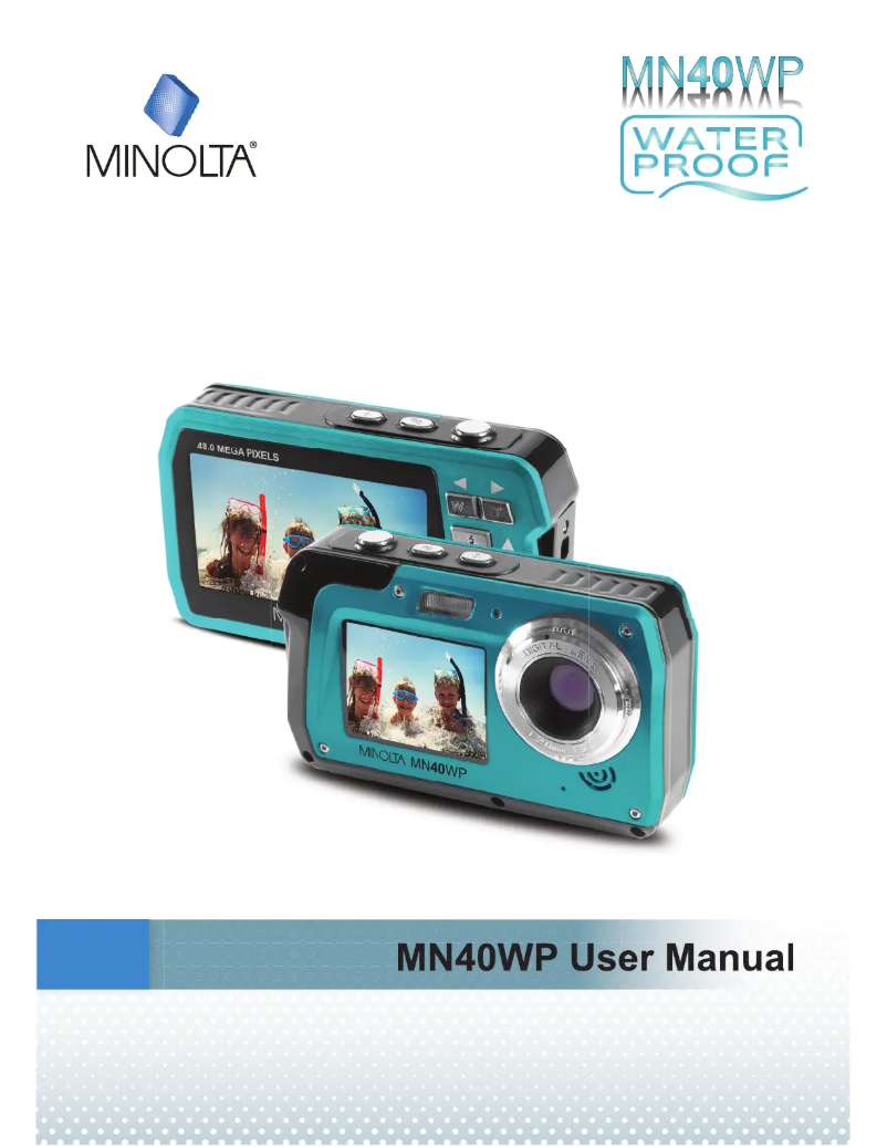 Page n°1 - Manuel utilisateur Konica Minolta MN40WP