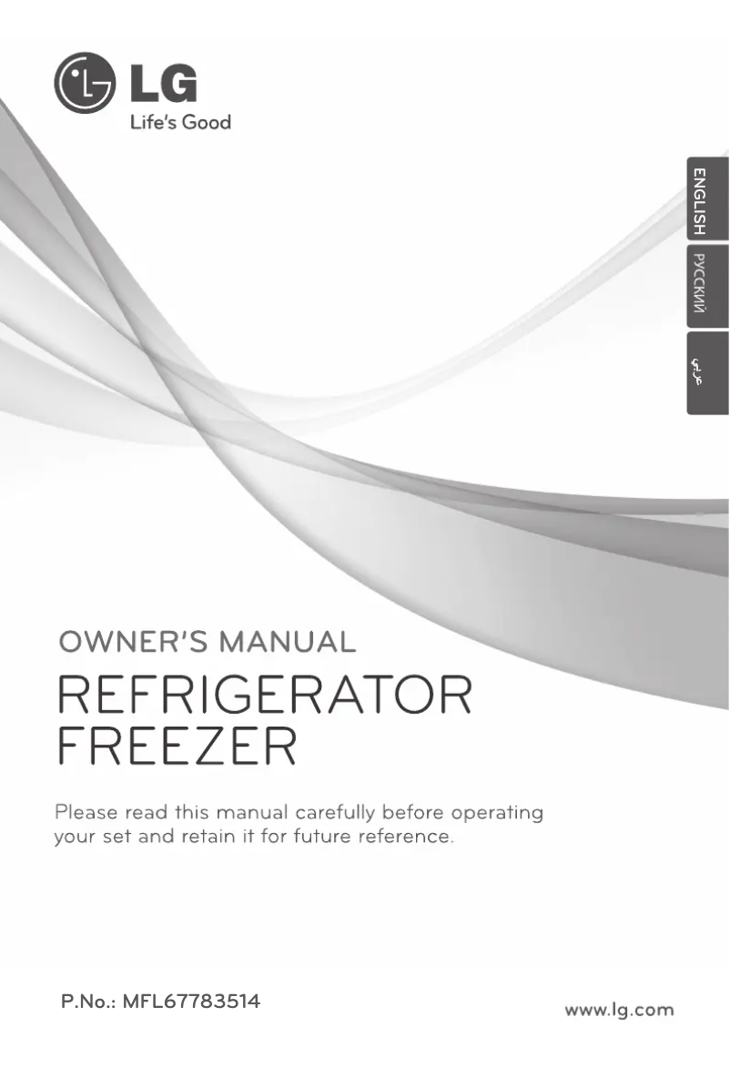 Página 1 del manual Manual de usuario LG GR-B389SVQK