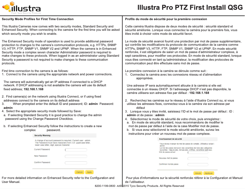 Page n°1 - Manuel utilisateur Exacq IPP02P6BCWTT