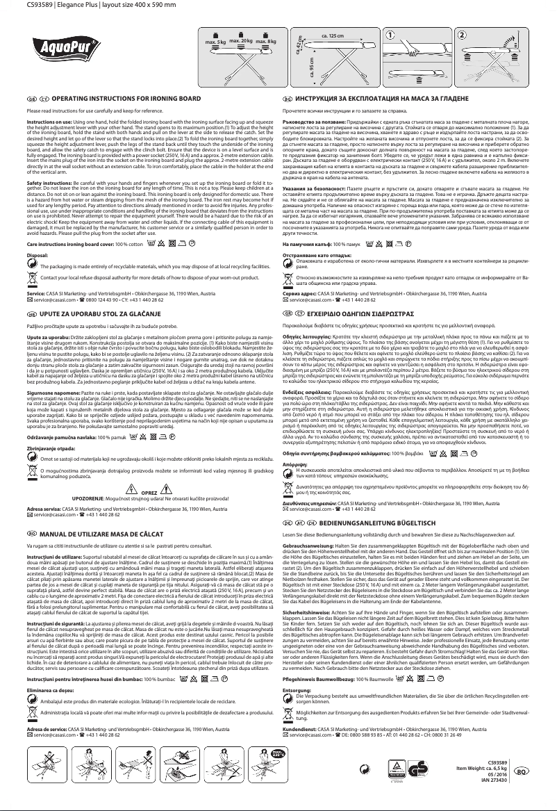 Image de la première page du manuel de l'appareil IAN 317079