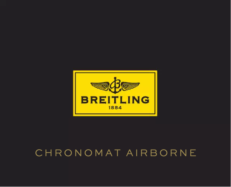 Page 1 de la notice Manuel utilisateur Breitling Chronomat 44 Airborne