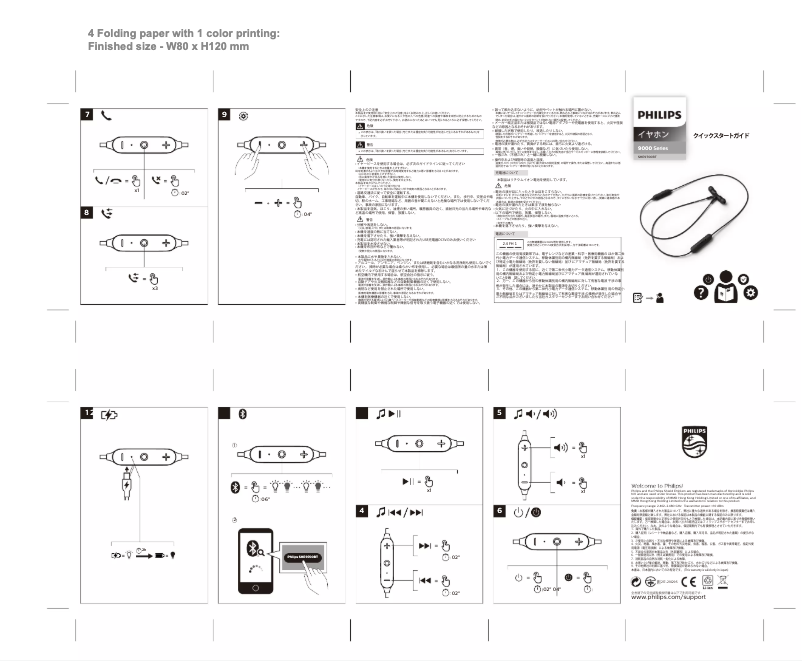 First page image of the manual for SHE9700BT