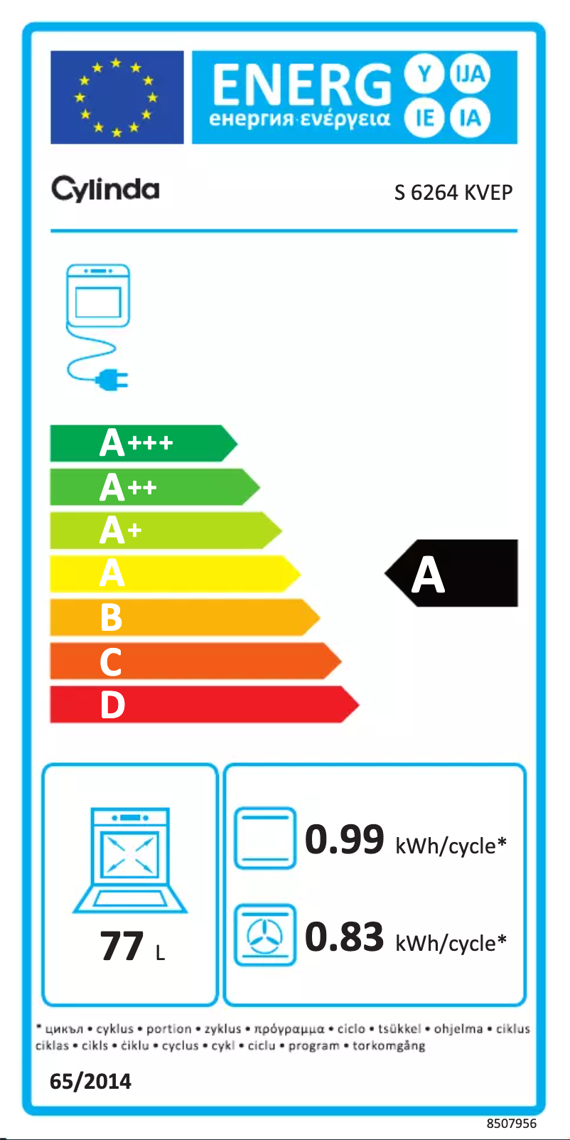 Image de la première page du manuel de l'appareil S 6264 KVEP