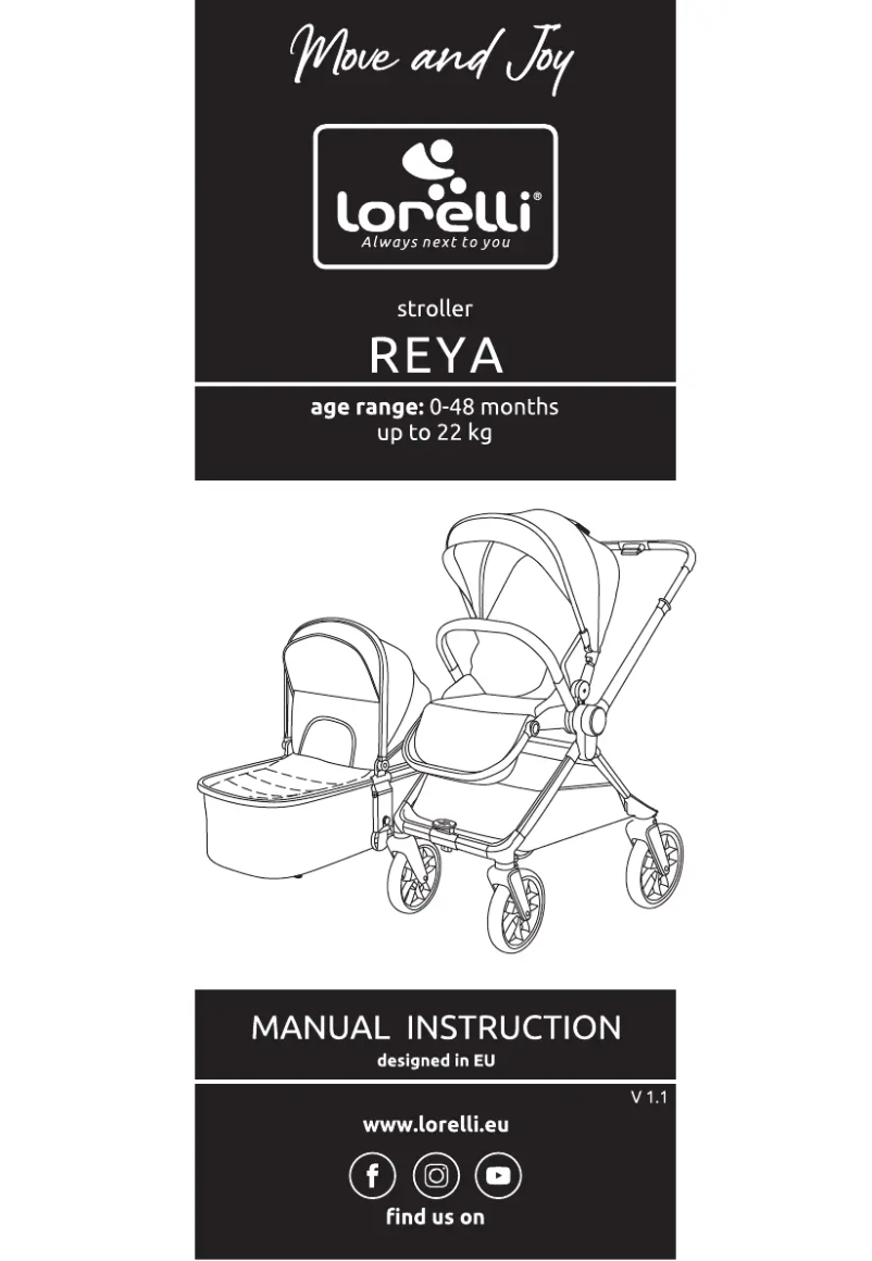 Page n°1 - Manuel utilisateur Lorelli Reya