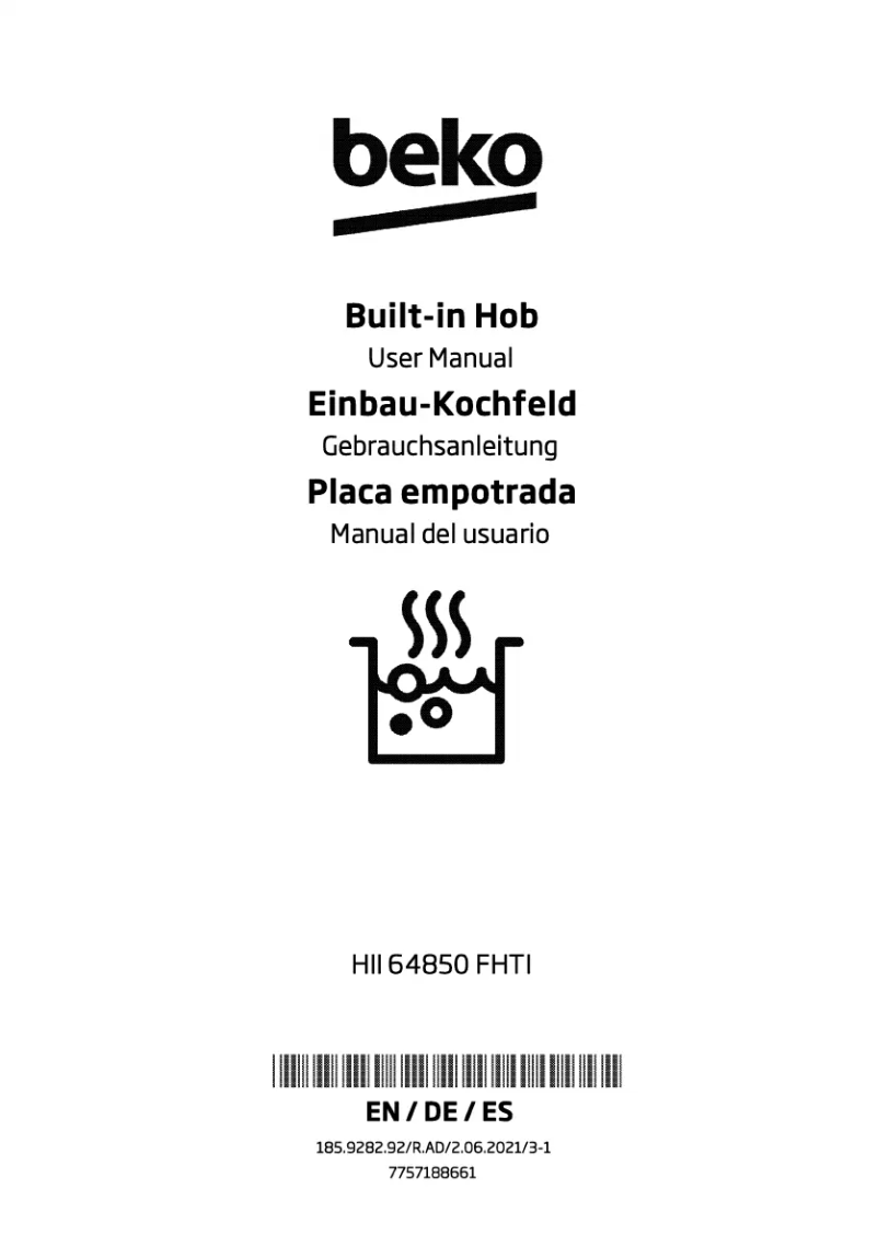 Image de la première page du manuel de l'appareil HII 64850 FHTI