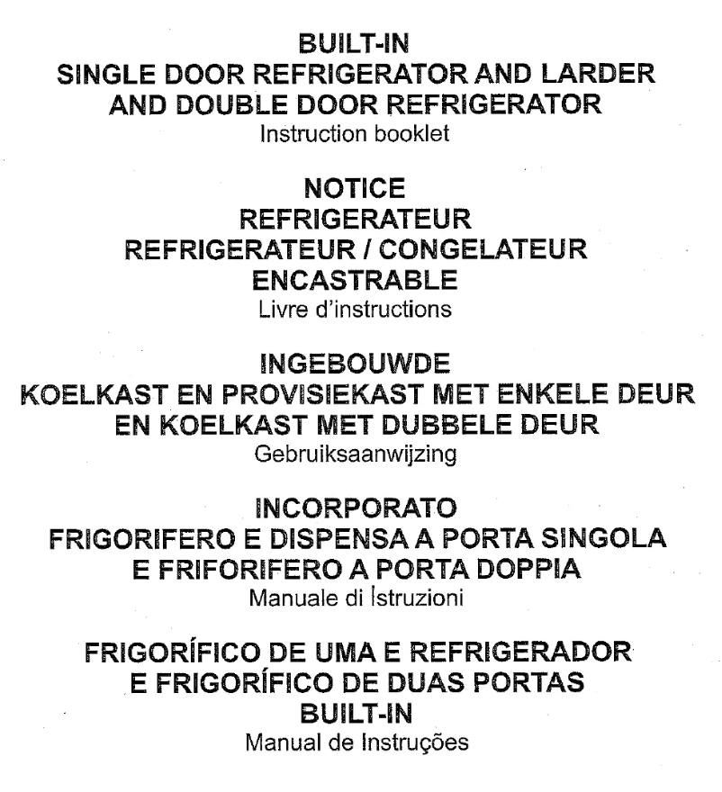 Page 1 de la notice Manuel utilisateur Continental Edison CERBC204E