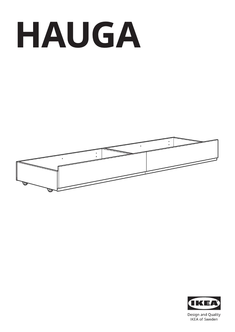 Imagen de la primera página del manual del dispositivo HAUGA 004.742.06