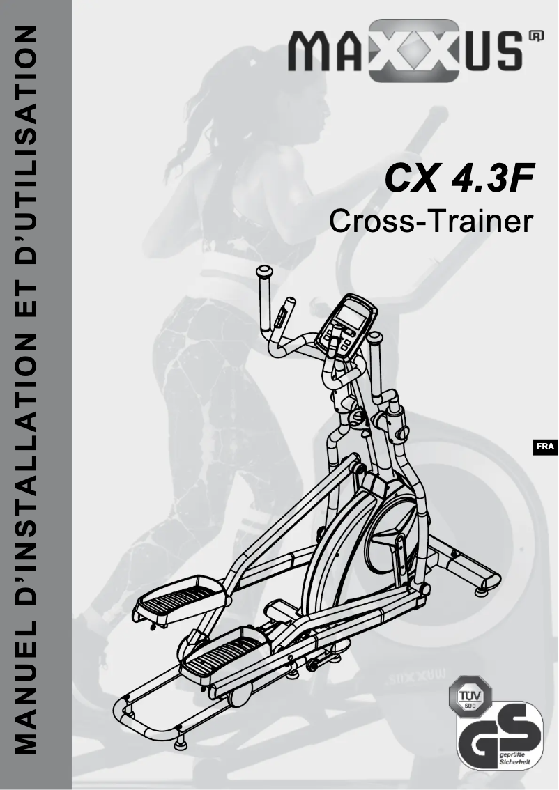 Image de la première page du manuel de l'appareil CX 4.3F Crosstrainer