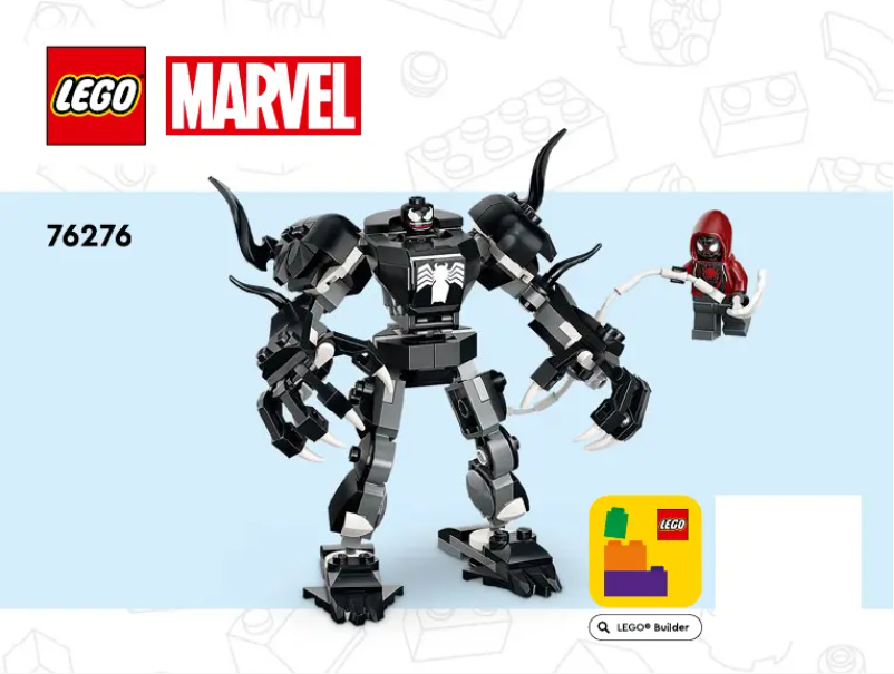 Page 1 of the manual Visual Instructions Lego Marvel 76276