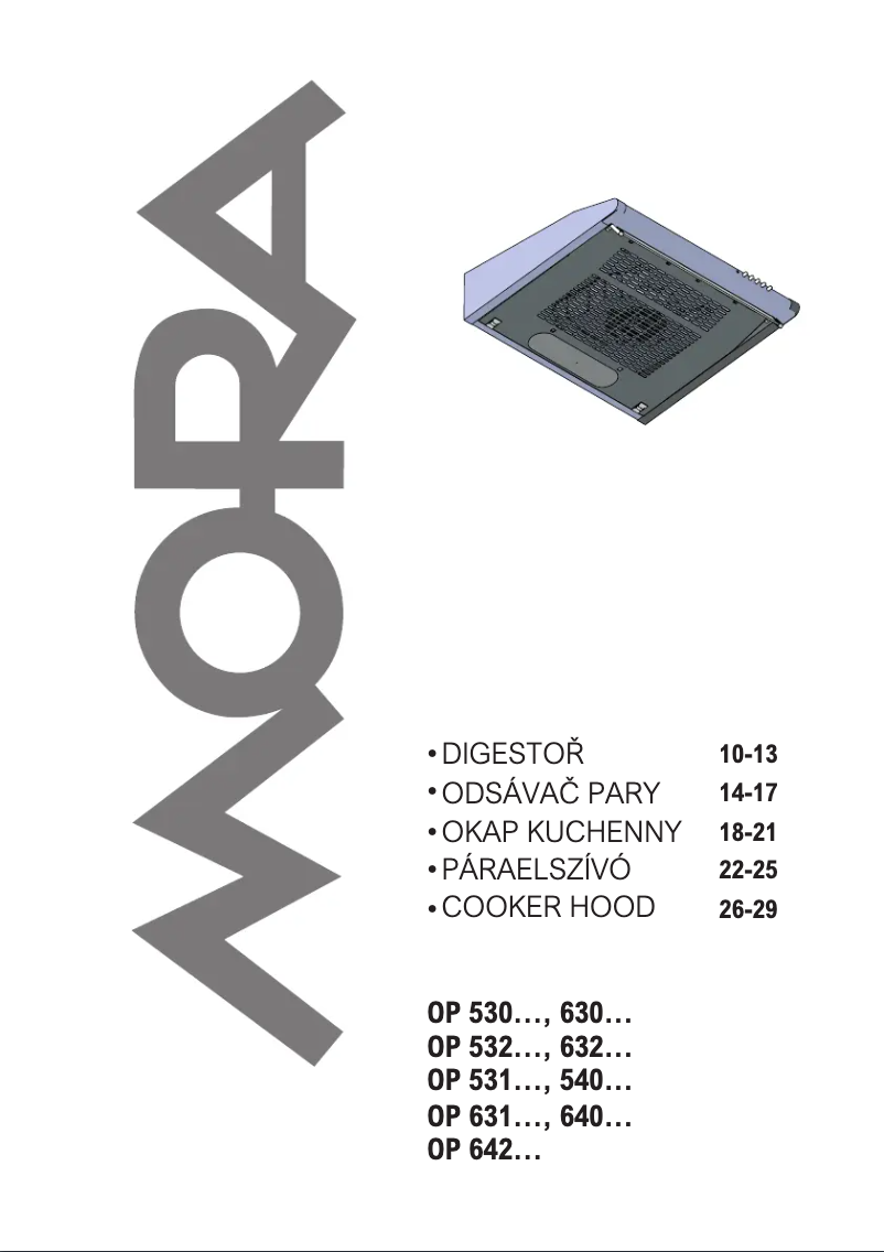 Page n°1 - Manuel utilisateur Gorenje OP530X