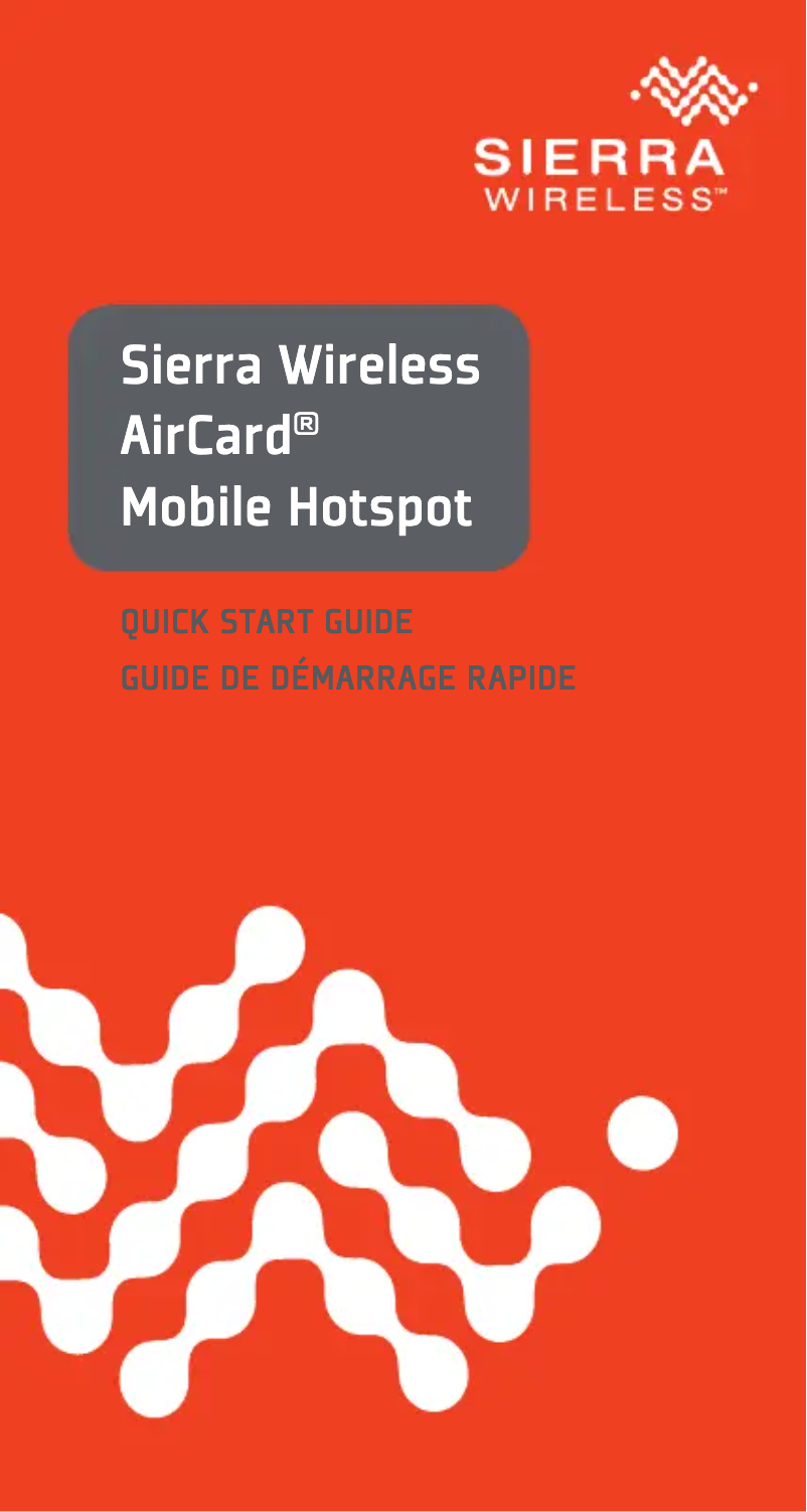 Page n°1 - Guide de démarrage rapide Netgear AirCard 763S