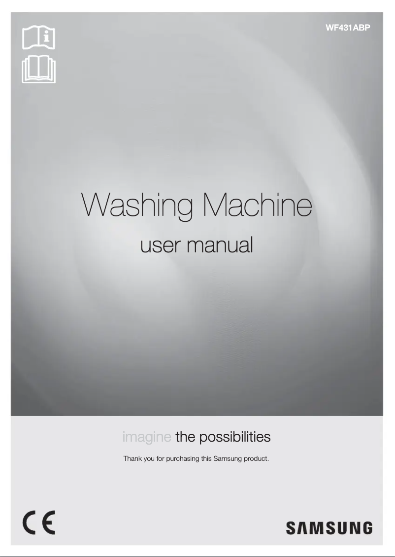 Image de la première page du manuel de l'appareil WF431ABP/XEU