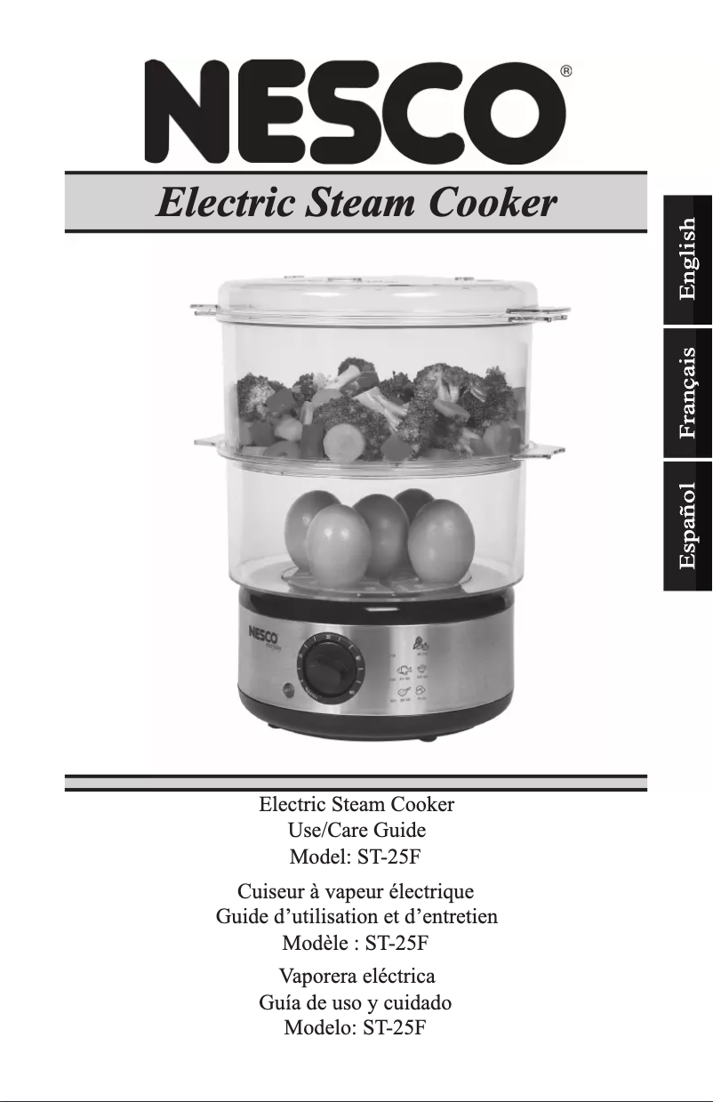 Image de la première page du manuel de l'appareil ST-25F