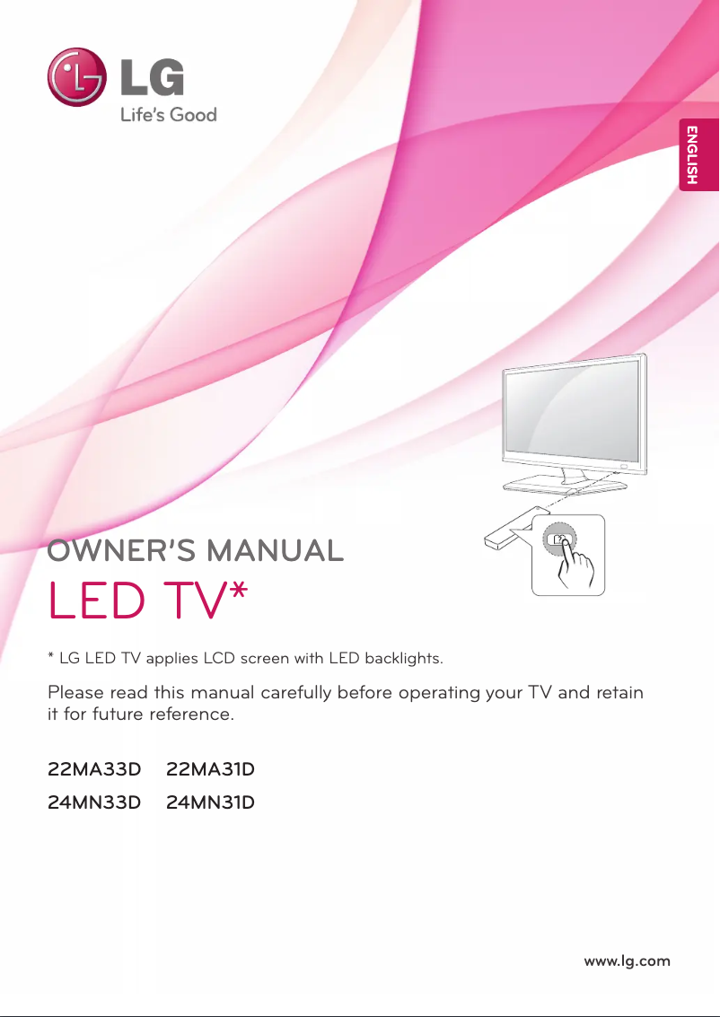 Page n°1 - Manuel utilisateur LG 24MN31D