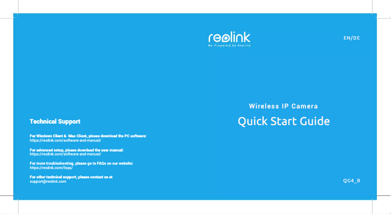 Image de la première page du manuel de l'appareil RLC-410W