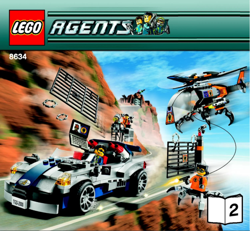 Image de la première page du manuel de l'appareil Agents 8634