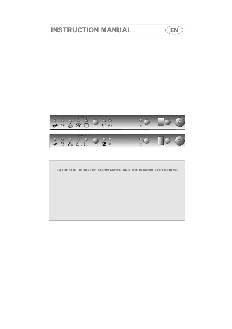 Page n°1 - Manuel utilisateur Smeg DI4510