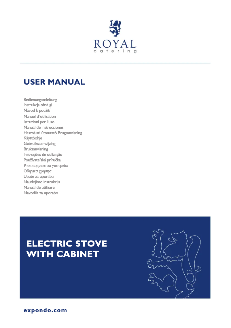 Image de la première page du manuel de l'appareil RCEC-80/700C4B