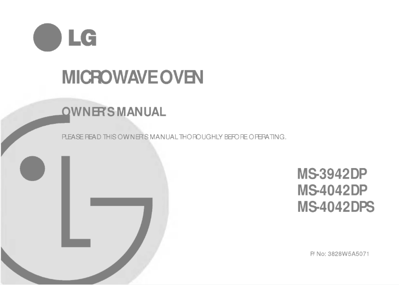 Página 1 del manual Manual de usuario LG MS-4042DPS