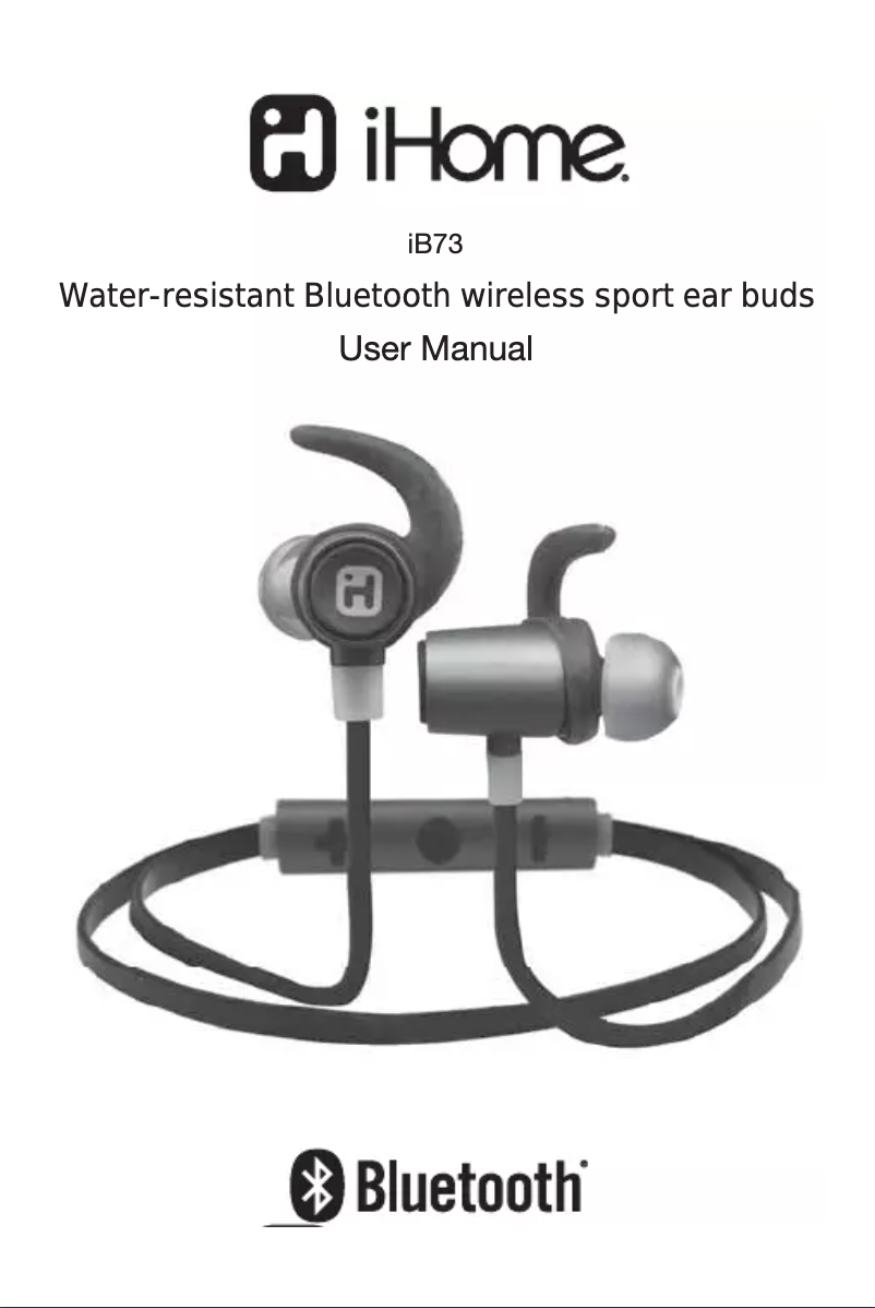 Imagen de la primera página del manual del dispositivo IB73