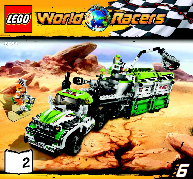 Image de la première page du manuel de l'appareil Desert of Destruction