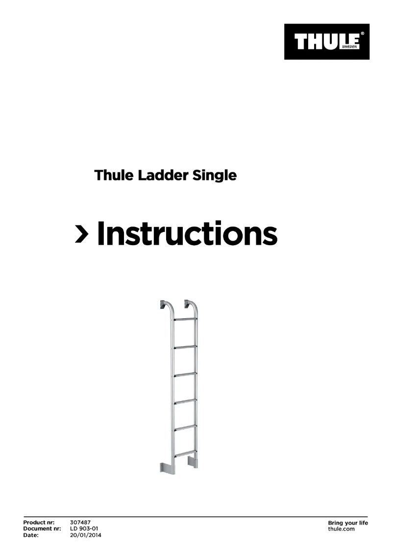 Image de la première page du manuel de l'appareil Ladder 6 Steps