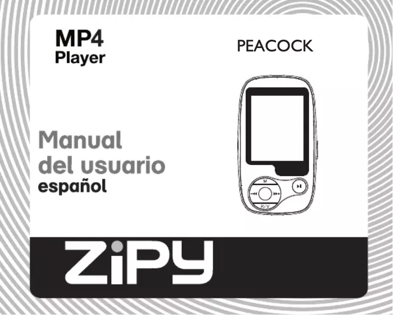 Image de la première page du manuel de l'appareil Peacock